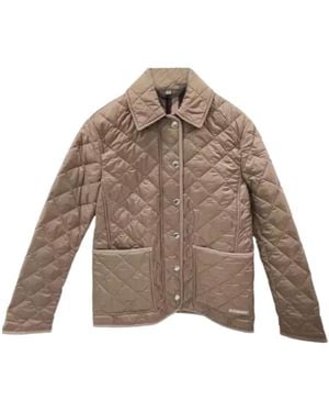 Burberry Quilted Jacket - Brown