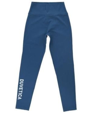 Duvetica Elastic Waist Leggings - Blue