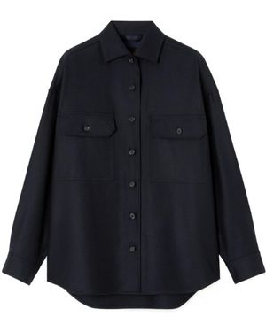 Loro Piana Darby Overshirt - Blue
