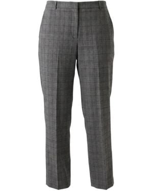 Gucci Checked Fine Wool Pants - Gray