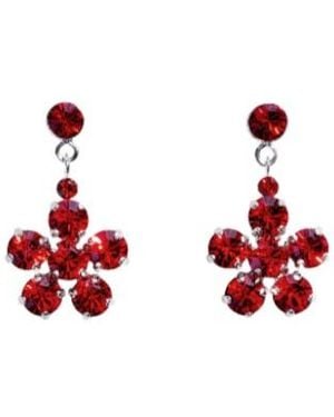 Simone Rocha Drop Earrings - Red