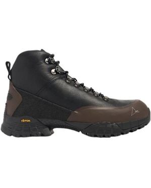 ROA Leather Boots - Black