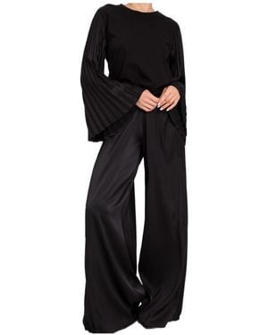 Twinset Pleated Cover-Up - Black