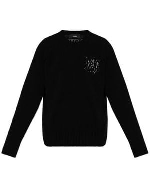 Amiri Long Sleeve Sweater - Black