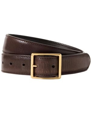 Nili Lotan Gabriele Leather Belt - Brown