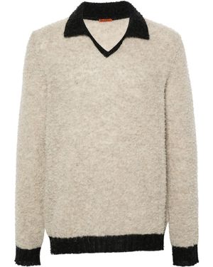 Barena Gibo Pavero Wool Sweater - Natural