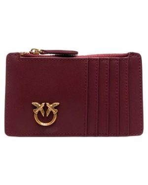 Pinko Slim Card Holder - Purple