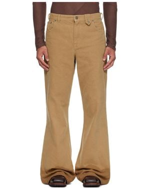 Egonlab Samy Wide Leg Jeans - Natural