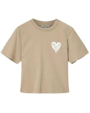 AllSaints Short-Sleeved T-Shirt - Natural