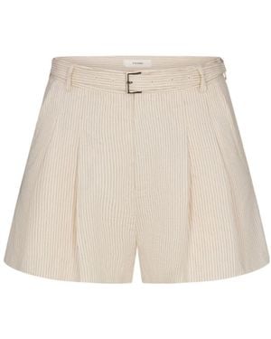 FRAME The Striped Short - Natural