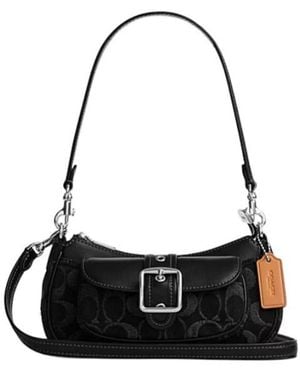COACH Ashton Mini Shoulder Bag - Black