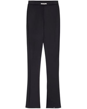 Barrow Logo Waistband Flared Leggings - Blue