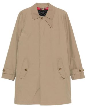 Baracuta G10 Detachable Collar Coat - Natural