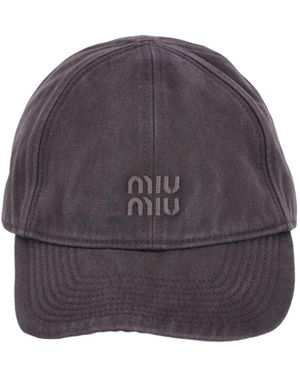 Miu Miu Baseball Dome - Purple