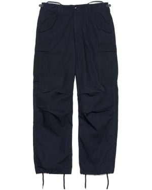 Nanamica Belt Loop Cargo Trousers - Blue