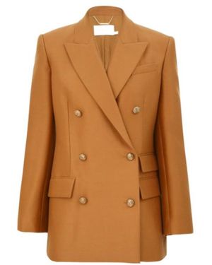 Zimmermann Hypnotic Jacket - Brown