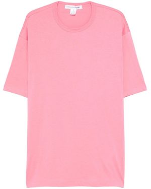 Comme des Garçons Round-Neck Short-Sleeves T-Shirt - Pink