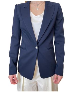 Twinset Logo Blazer - Blue