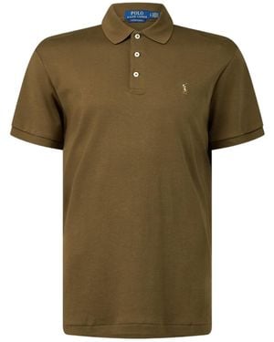 Polo Ralph Lauren Slim Fit Pima Polo Shirt - Green