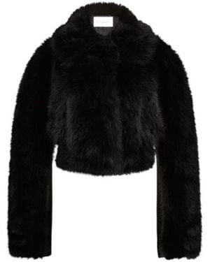 Nina Ricci Cropped Jacket - Black