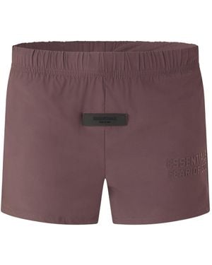 Fear Of God Logo-Detail Shorts - Purple