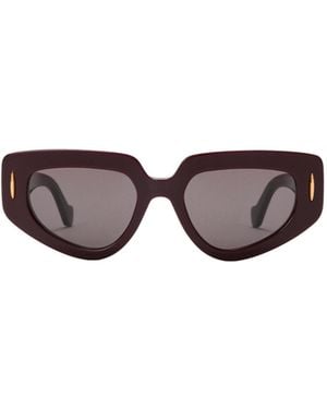 Loewe Small Butterfly Screen Sunglasses - Multicolor