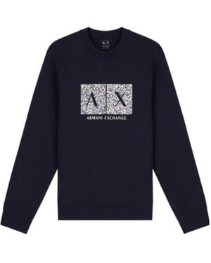 ARMANI EXCHANGE Sweatshirt - Blue