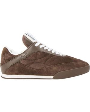 Chloé Kick Low Top Trainers - Brown