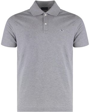 Paul & Shark Double Piqué Polo Shirt - Grey