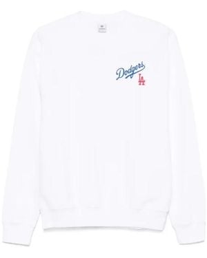 Sporty & Rich Crewneck Printed Sweatshirt - White