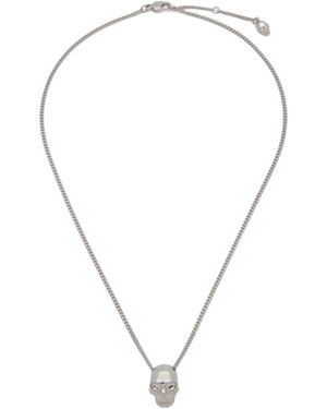 McQueen Skull Chain-Linked Necklace - Metallic