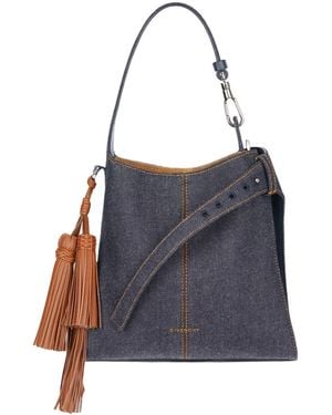 Givenchy Belted Mini Hobo Bag - Blue