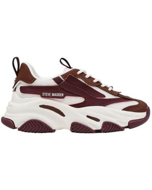 Steve Madden Possession Chunky Sneakers - Brown