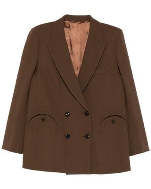 Blazé Milano Double-Breasted Suit - Brown