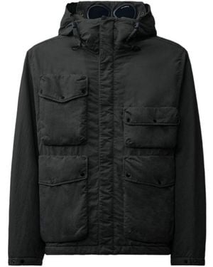 C.P. Company Goggles Multi-Pocket Jacket - Black