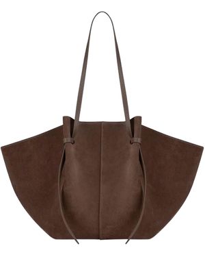 Yuzefi Large Mochi Tote Bag - Brown