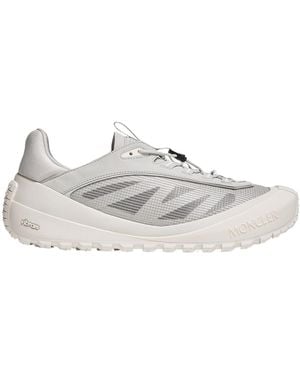 Moncler Trailgrip Lp Suede Nubuck Trainer - White