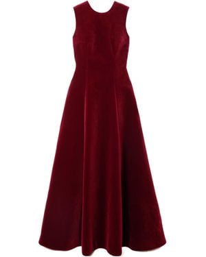 Emilia Wickstead Fitted Dress - Red