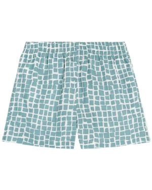 Tod's Elasticated-Waistband Pocket Shorts - Blue