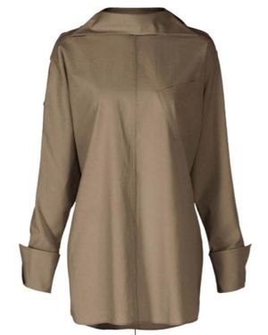 Issey Miyake Odd Long Sleeve Shirt - Natural