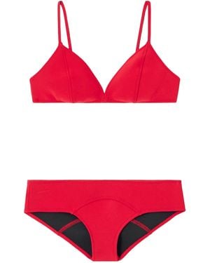 Lisa Marie Fernandez Classic Swimsuit - Red