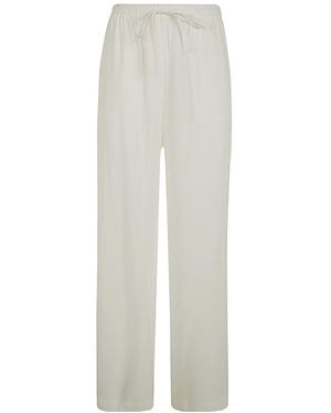 P.A.R.O.S.H. Drawstring Casual Trousers - White