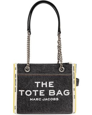 Marc Jacobs The Denim Chain Small Tote Bag - Black