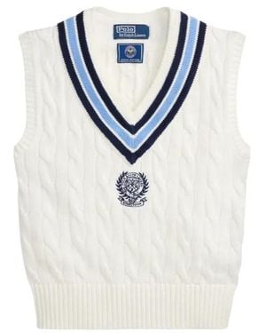 Polo Ralph Lauren V-Neck Vest - Blue
