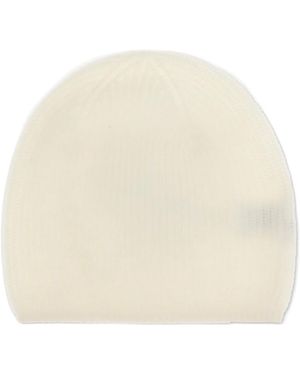 Loulou de Saison Flyn Ribbed Beanie Hat - White