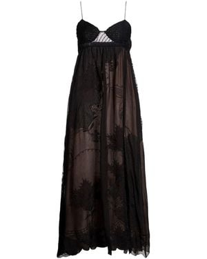 FARM Rio Slip Dress - Black