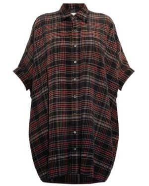 R13 Plaid Dress - Black