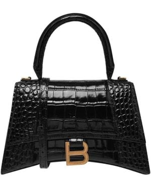 Balenciaga Top Handle Shoulder Bag - Black