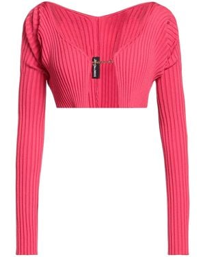 Jacquemus Long-Sleeved Cardigan - Pink