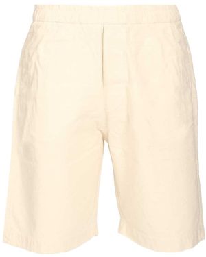 Barena Canariol Elastic-Waist Shorts - Natural